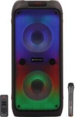 Zebronics Zeb Vibe Portable 60W Portable Party Speaker with a 2.54cm Tweeter &Wireless Mic 60 W Bluetooth Tower Speaker (Mono Channel)