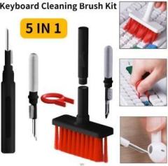 Zuru Bunch 5IN1 Cleaning Soft Brush Keyboard Cleaner Multi Function Computer Cleaning Tools for Laptops, Computers, Gaming, Mobiles (Kit Corner Gap Duster Keycap)