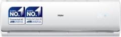 Haier 1 Ton 2 Star HS12 Ton TQS2BE FS/HU12 2BE FS Turbo Cool Plus 2023 Model Extreme Temperature Cooling, Micro Antibacterial Filter Split AC (Copper Condenser, White)