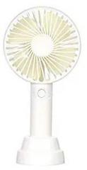 Ni Desk USB Fan 3 Gears With Stand Base For Home Travel Office Study Outdoor Layfoo Portable (White)