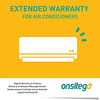 Onsitego 001 To 70 Rs. 50 1 Year Extended Warranty For AC (000)