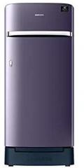 Samsung 4 Star RR21A2H2XUT/HL 198 L Direct Cool Single Door Refrigerator Inverter (Pebble Blue, Base Stand with Drawer)