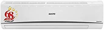 Sanyo 1.5 Ton 5 Star SI/SO 15T5SCIC Dual Wide Split Inverter AC (Copper, White)