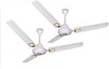 Activa 1200 mm 5 star Apsra Deco Ceiling Fan White Pack of Two