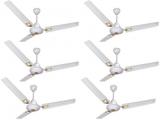 ACTIVA 48 5 Star APSRA DECO Ceiling Fan White Pack of Six