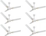 ACTIVA 48 5 Star GALAXY DECO Ceiling Fan Ivory Pack of Six