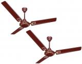 ACTIVA 48 Galaxy Deco 5 Star Ceiling Fan Brown Pack Of Two