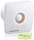 Amaryllis 4 Inches Phi Exhaust Fan White