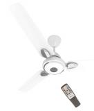 Atomberg Efficio+ 1400mm BLDC motor Energy Saving Anti Dust Ceiling Fan with Remote Control | Pearl White
