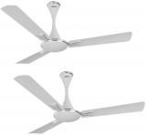 Luminous 1200 MM Audie Pack Of 2 Ceiling Fan Mirage White