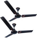 OGSmith 1200 Royal Smoked Brown 2 Ceiling Fan Brown