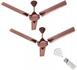 OGSmith 1200 Royal with Remote Ceiling Fan Brown