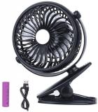 ROOQ 230 ML168 Small & Compact Size TableFan BLACK
