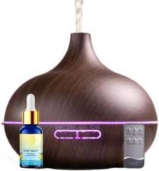 Divine Aroma Humidifier And DEEP SLEEP Essential Oil Funnel Top With Remote Controller Portable Room Air Purifier