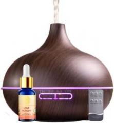 Divine Aroma Humidifier/Diffuser And Love Potion Essential Oil Combo Pack For Home & Office Portable Room Air Purifier