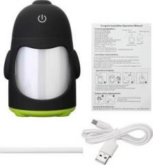 Gorich Penguin Shaped Mini Air Freshener Humidifier with LED Night Light Portable Room Air Purifier