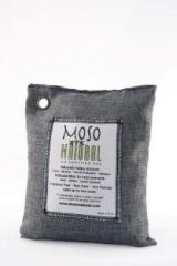 Moso Natural Air Purifying Bag 500g Charcoal Color Naturally Removes Odors, Allergens and Harmful Pollutants. Portable Room Air Purifier