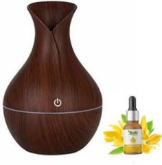 Nhb Boutique Cool Mist Port Humidifier With Ylang ylang Essential Oil And Colorful LED Portable Room Air Purifier