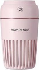 Renmax Mini USB Humidifier Aroma Diffuser 7 LED Color Change Space Time Pink Portable Room Air Purifier