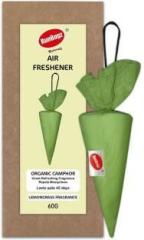Runbugz Camphor Cone Lemongrass Fragrance, Fresh Air, Mosquito Repellent, Pack of 1, Fridge Air Purifier