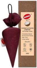 Runbugz Coconut Activated Charcoal Cone Deodorizer, for Shoe Rack and Home Fridge Air Purifier