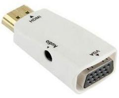 Aeoss HDMI to VGA Converter With 3.5mm Audio for HDTV/Monitor/Projector A002