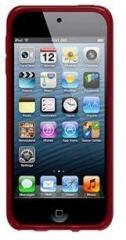 Amzer 94908 Gloss TPU Case Translucent Red for iPod Touch 5th Gen