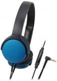 Audio Technica Audio Technica ATH AR1iS BL On Ear Wired With Mic Headphones/Earphones