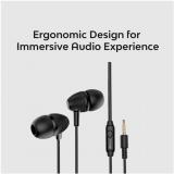 Bigg Eye CHF 110 Full Bass Compatible All Phone In Ear Wired With Mic Headphones/Earphones
