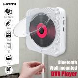 Bluetooth Wall Mount Mountable HDMI DVD Player Speaker Remote Control FM Stereo