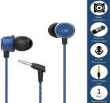 boAt BassHeads 172 with HD Sound, in line mic, Dual Tone Secure Braided Cable & 3.5mm Angled Jack Wired Earphones