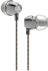 Boat BassHeads 300 In Ear Wired Earphones With Mic Silver