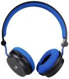 boAt Rockerz 400 On Ear Wireless Bluetooth Headphones With Mic Black & Blue