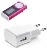 Captcha 2Amp USB Power Wall Adapter With Digital MP3 Players