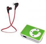 Cospex Jogger Bluetooth Headset With Simple MP3 Players