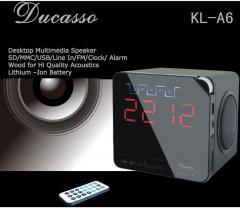 Ducasso Multimedia Portable Speaker Black