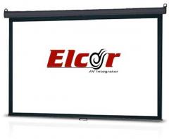 Elcor Insta Lock Projector Screen 8ft x 10ft
