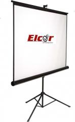 Elcor Tripod Projector Screen 48inch x84 inch