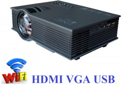 Everycom WIFI MODEL UNIC UC46 FULL HD LED PROJECTOR 140INCH DISPLAY WITH THEATRE EFFECT LED Projector 1920x1200 Pixels