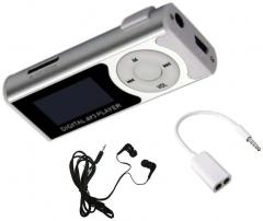 Ezzeshopping Without In Built Memory With HD LED Torch MP3 Players Silver