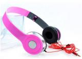 Fashion Simple Foldable Headsets Stereo Bass On ear Wired Headphones with Mic