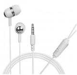 HITAGE HP 768 Sleek Hitage Earphone for all ipod & Iphone Ear Buds Wired With Mic Headphones/Earphones White color