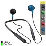 hitage NBT 2686 STEREO SOUND SPORTS NECKBAND On Ear Wireless With Mic Headphones/Earphones