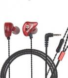 Hitage SSH831 Super Speaker Max Pro Wired Earphone, Headphone Red color