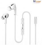 hitage TYPE C interface pro earbuds On Ear Wired With Mic Headphones/Earphones