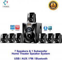 I Kall 7.1 Speaker 7000W PMPO with Bluetooth Home Theatre System