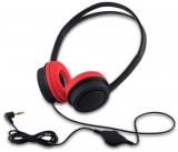 iBall KidsWired BLKRD Over Ear Wired Without Mic Headphones/Earphones