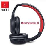 iBall Musi Paparazzi BT Over Ear Wireless Headphones With Mic