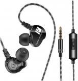 In Ear High fidelity Stereo Subwoofer Earphones Headset With Microphone