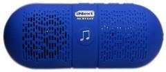 Inext IN BT502FM USD/ SD Player Call Attending Option Bluetooth Speaker Blue